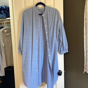 Cotton Long Artist Coat